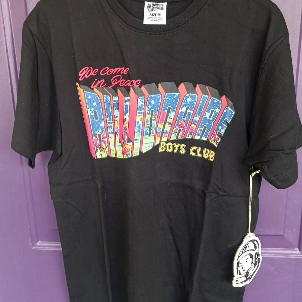 BILLIONAIRE BOYS CLUB We Come In Peace t-shirt (discontinued)